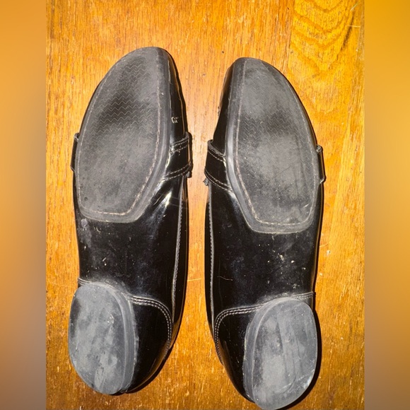 Burberry Buckle Strap Patent Leather Loafers - Picture 9 of 12